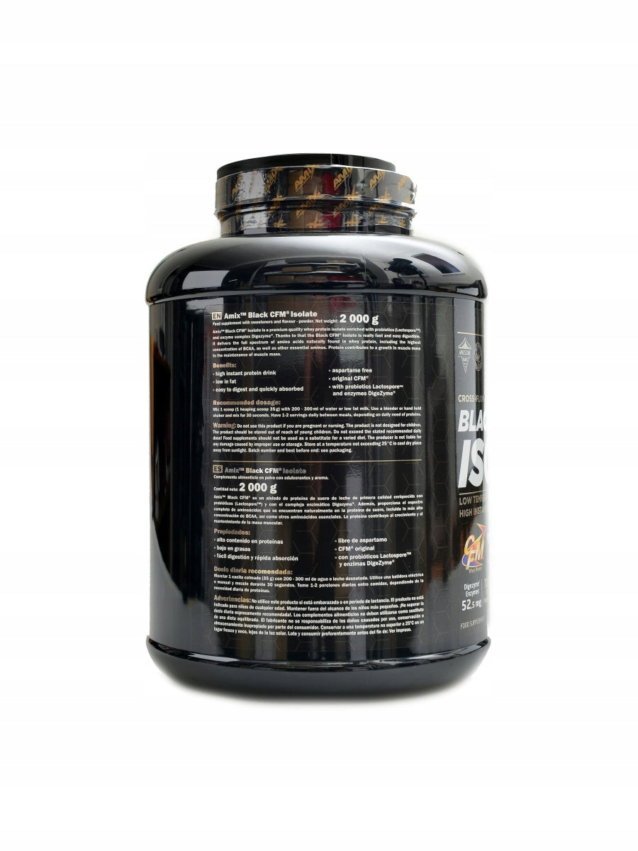 Black Line Black CFM Isolate 2000g fine iced coconut Brand Amix