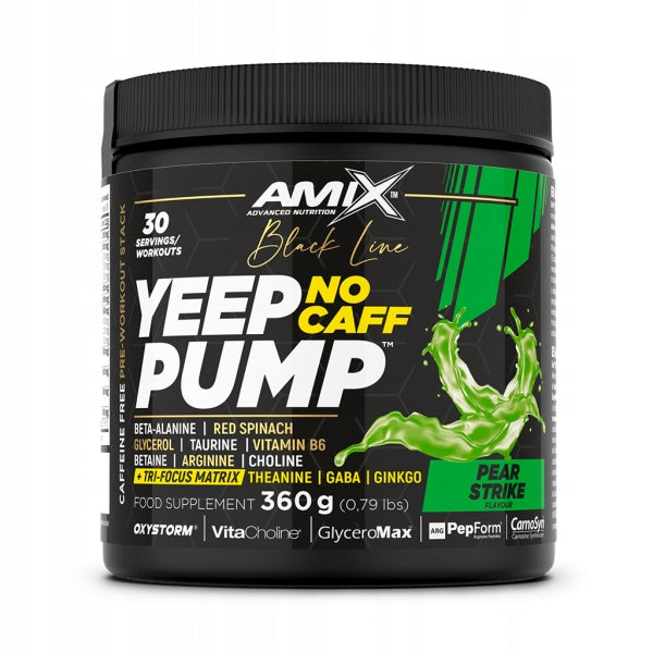 Black Line Yeep Pump NO CAFF 345g pear strike