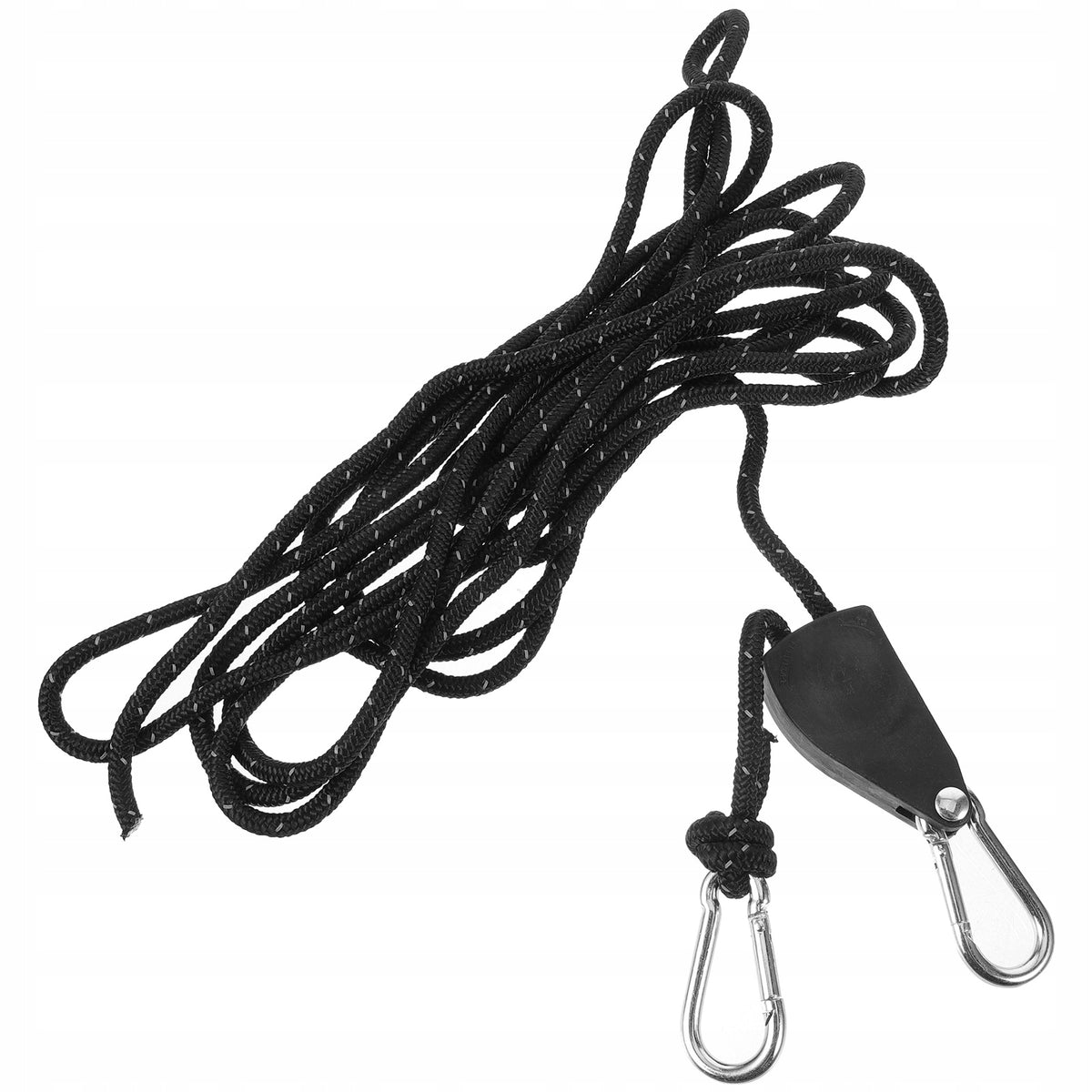 Black Nylon Windproof Outdoor Camping Tent Rope with Reflective Strips Manufacturer code 17231473