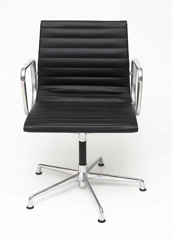 Black Office chair genuine leather 108 Packaging status original