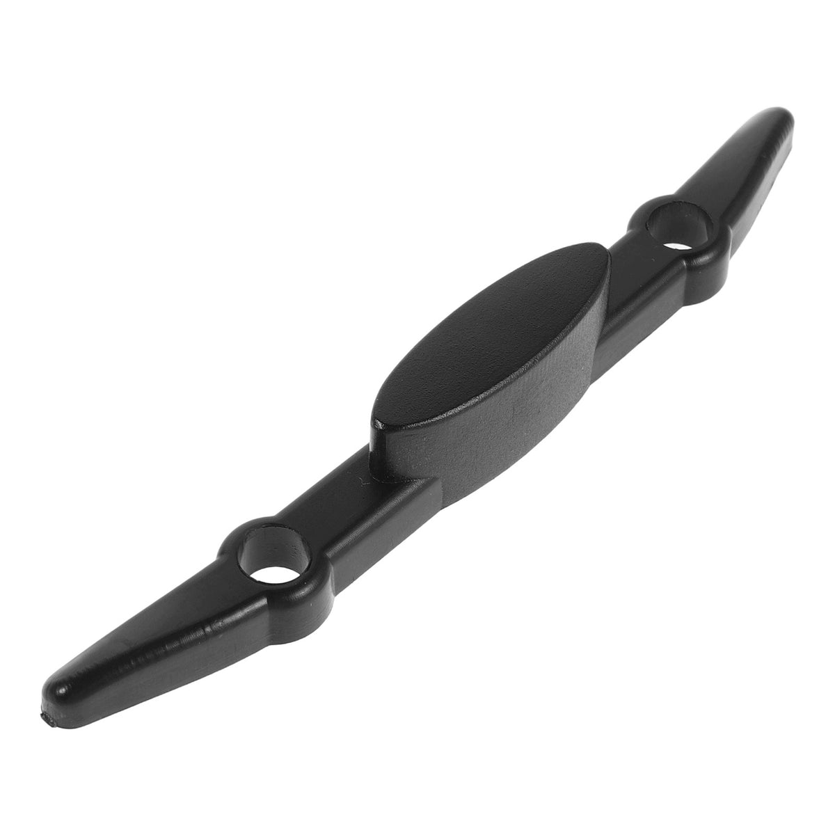 Black Plastic Suitcase Handle Grip Replacement with Anti-Slip Design Color black