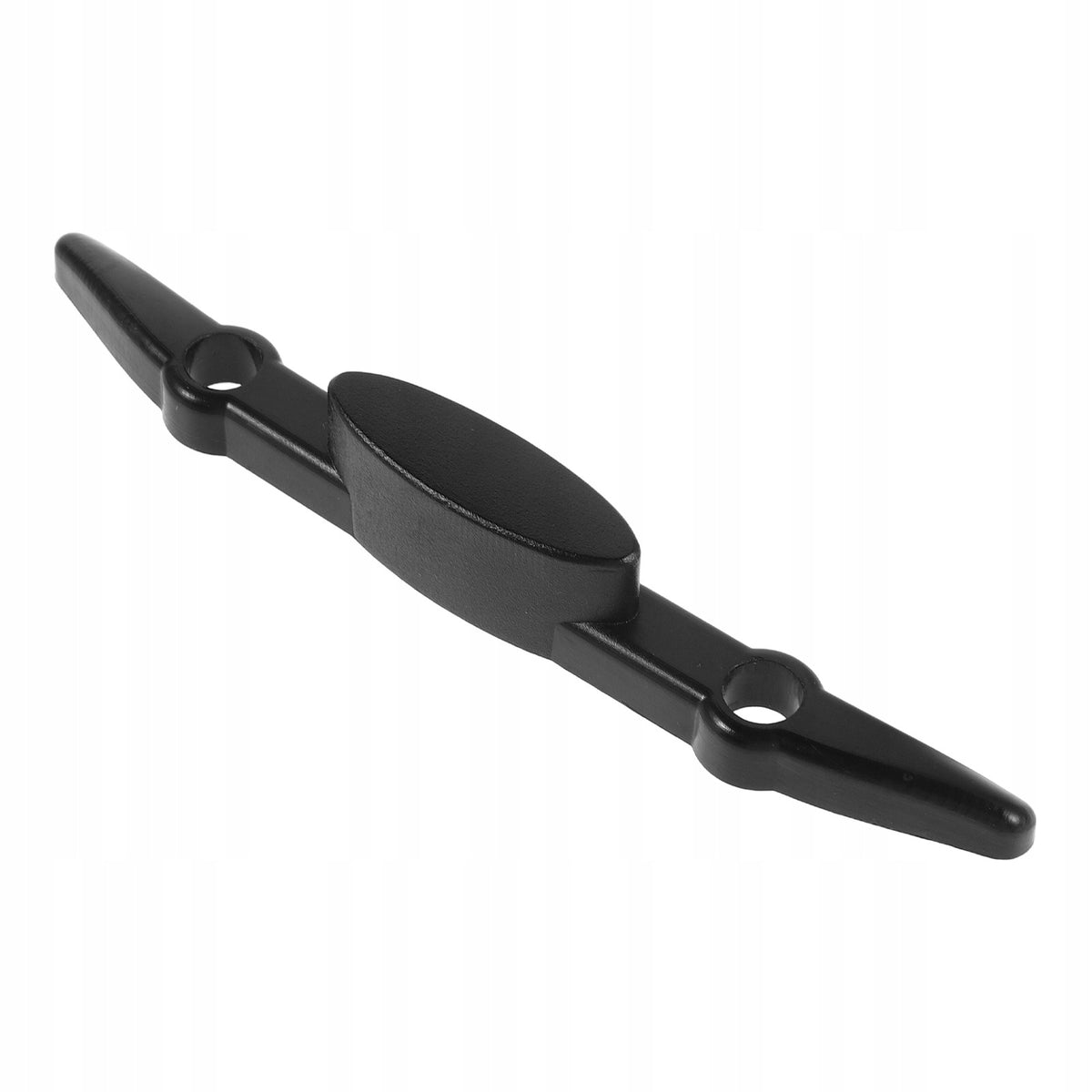 Black Plastic Suitcase Handle Grip Replacement with Anti-Slip Design