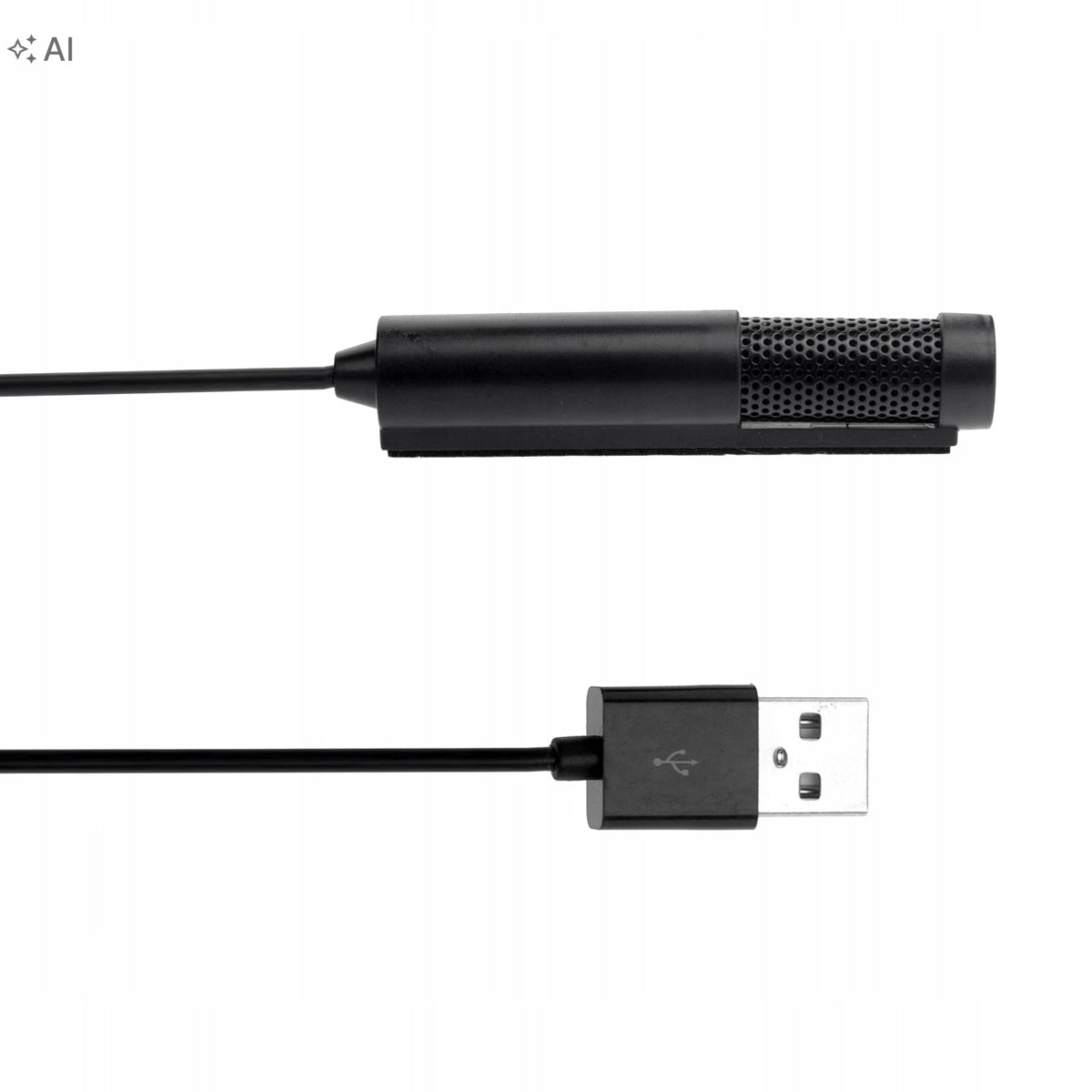 Black Portable USB Condenser Microphone Sf-555B for Gaming and Chat