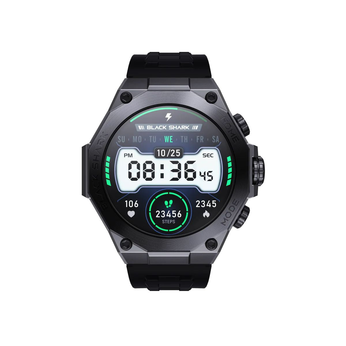 Black Shark S1 Pro, Smart Watch, Black Color black