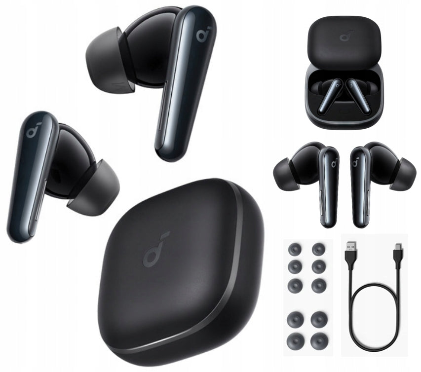 Black Soundcore Liberty 5 ANC Wireless In-Ear Headphones