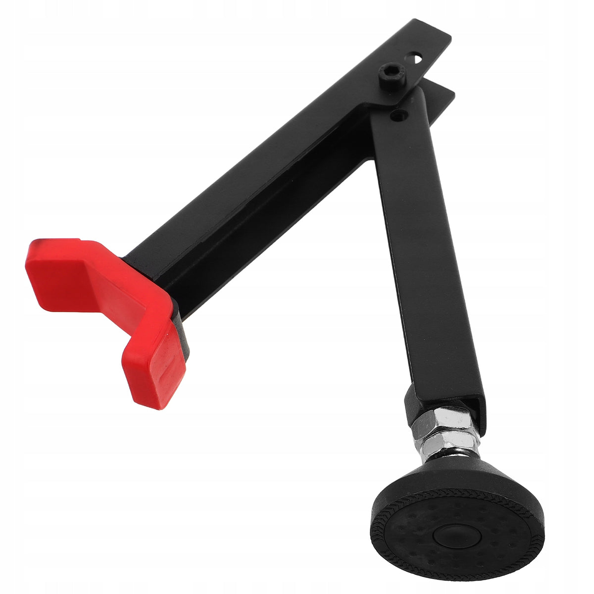 Black Steel Motorcycle Front Wheel Stand for Off-Road Maintenance Manufacturer no brand