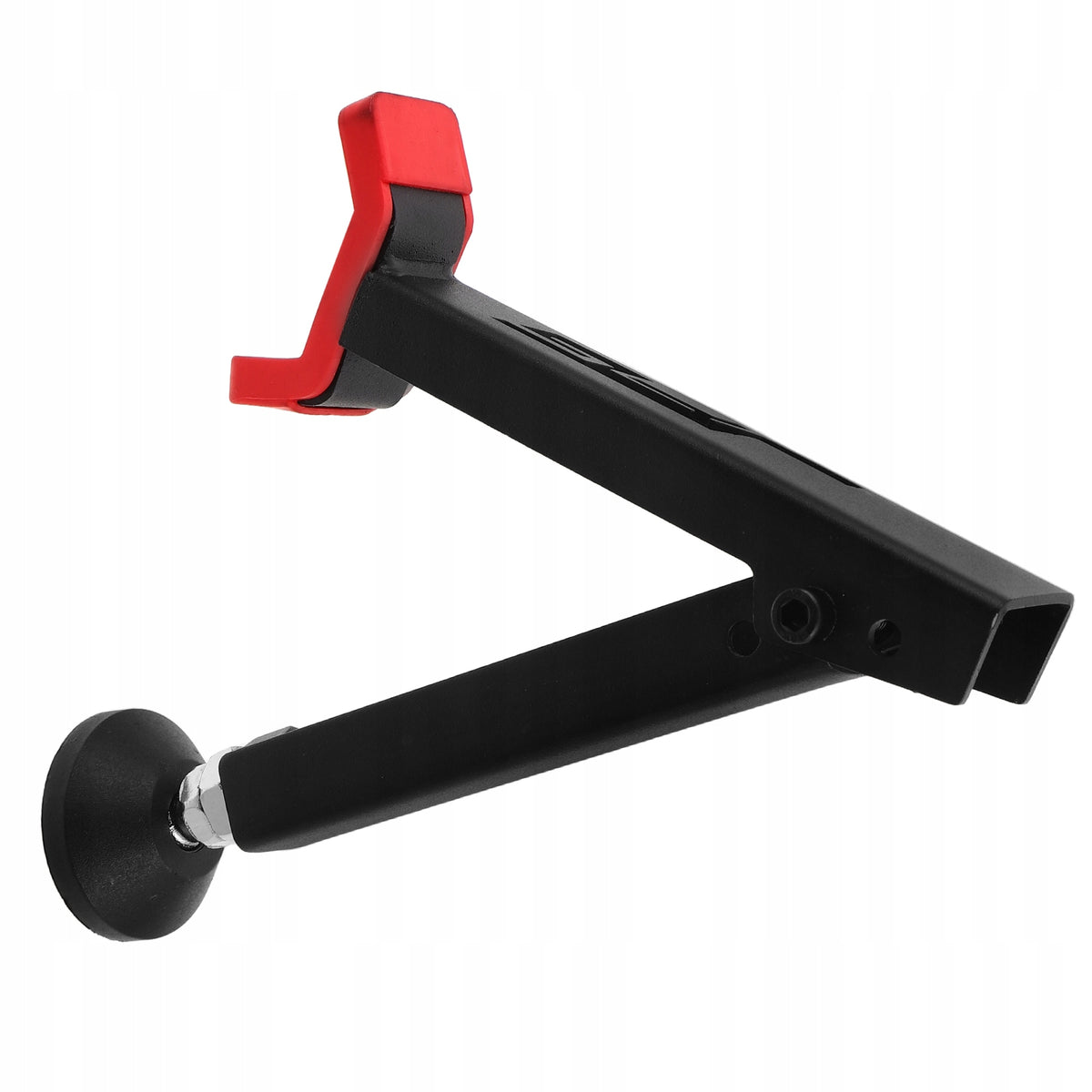 Black Steel Motorcycle Front Wheel Stand for Off-Road Maintenance