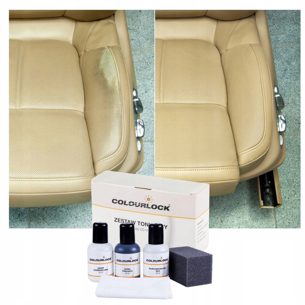 Black Steering Wheel Skin Renovation Paint Colourlock Manufacturer's catalog number 0000000165