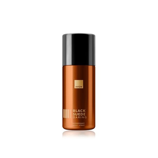 Black Suede DARING DEODORANT SPRAY AVON