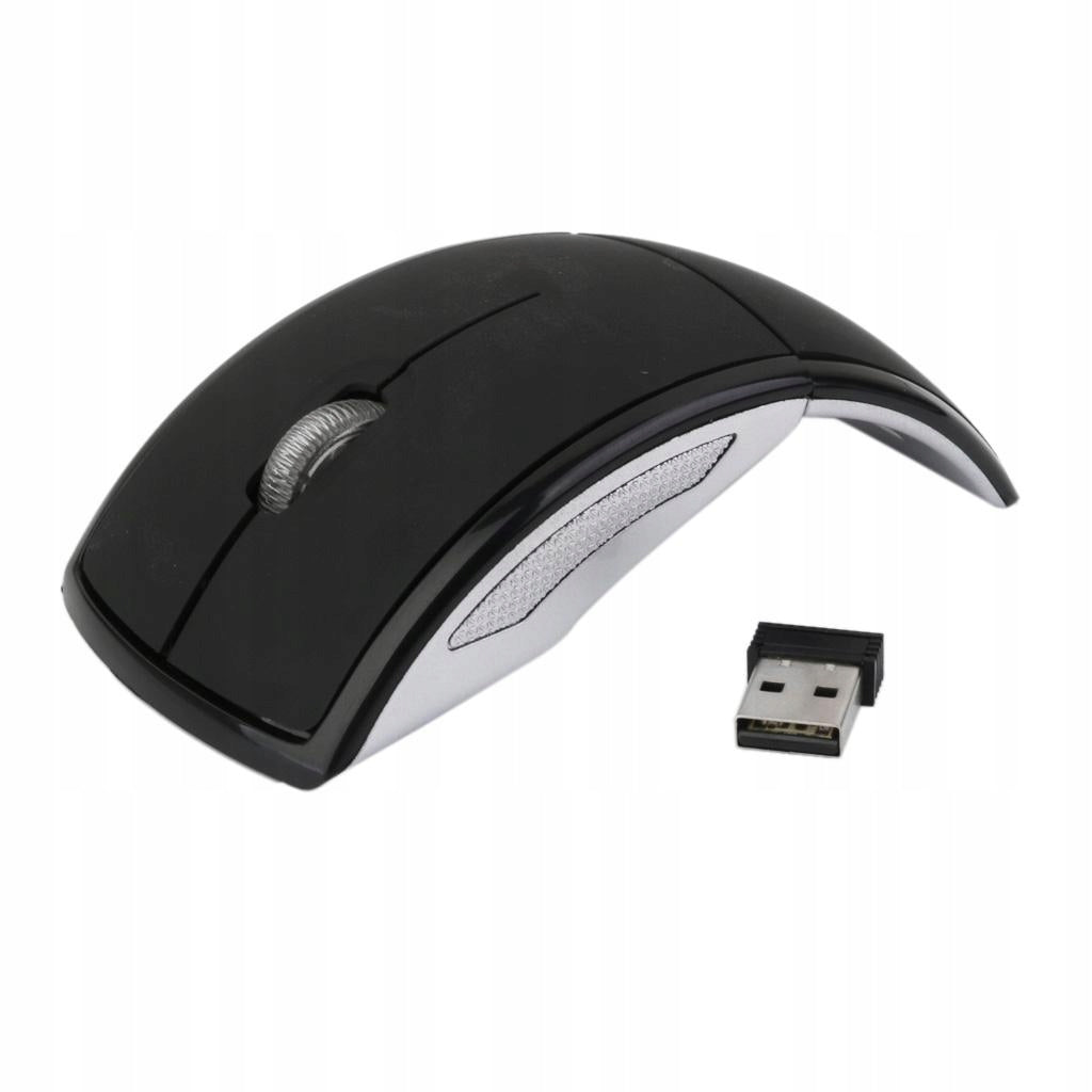 Black USB Mice Foldable Mouse for Computer PC