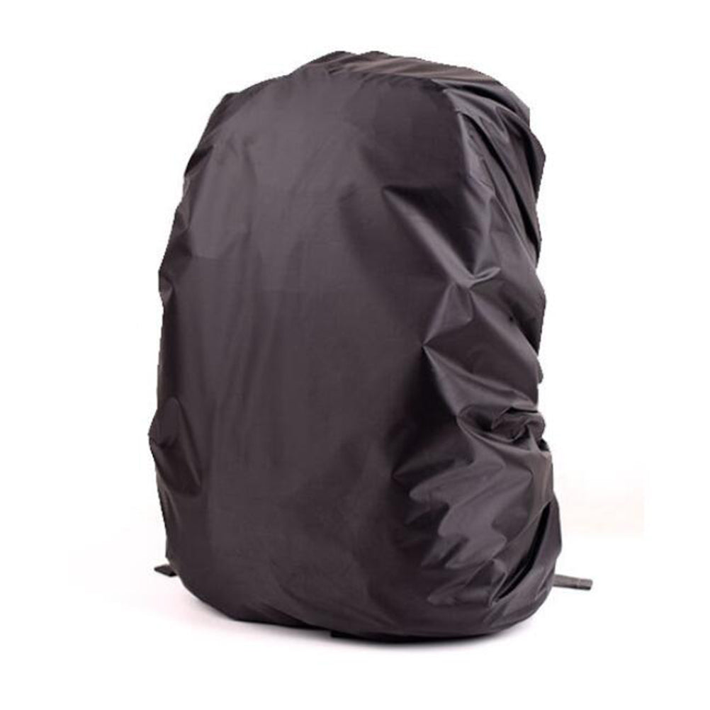 Black Waterproof Backpack Rain Cover with Adjustable Buckle and Mud Guard