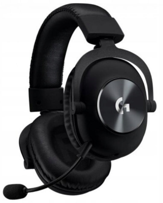 Black Wired On-Ear Headphones Logitech G Pro X for PC PS Xbox Nintendo Manufacturer code 981-000818