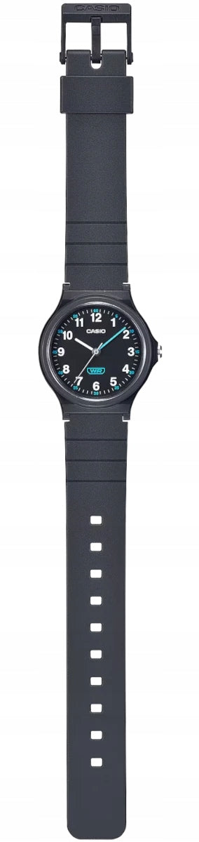 Black baby watch on strap Casio LQ-24B -1BEF ZIBI + Box Brand CASIO