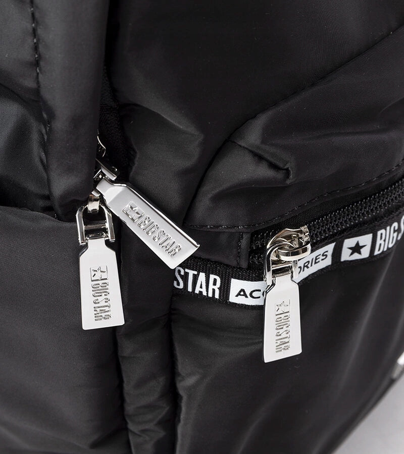 Black backpack Big Star II574042 universal size Gender unisex
