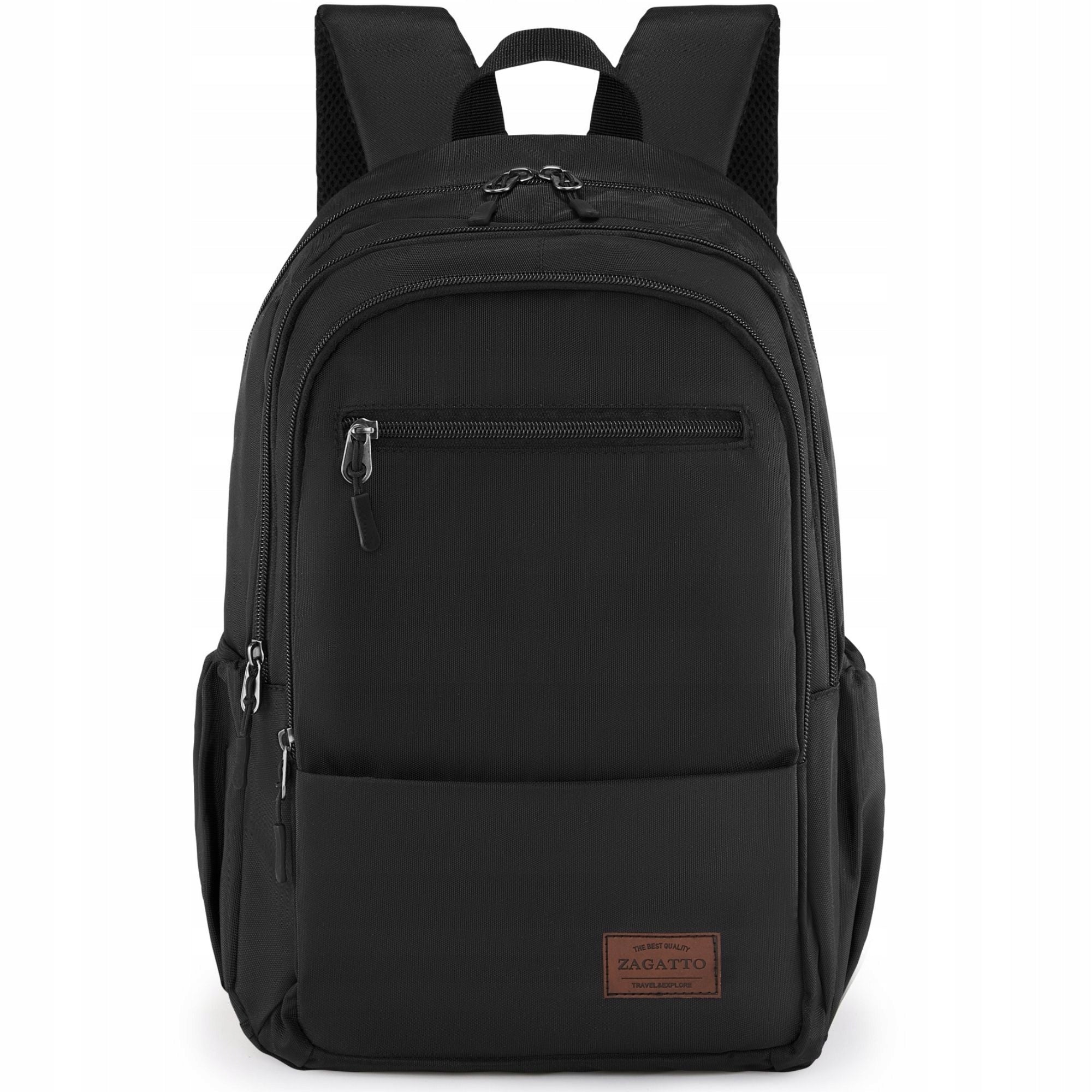 Black backpack men's school travel line WIZZAIR large for work ZAGATTO