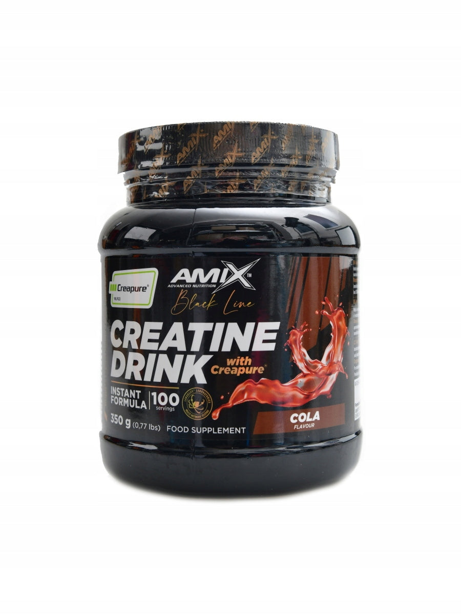 Black line Creatine creapure powder drink 350 g cola