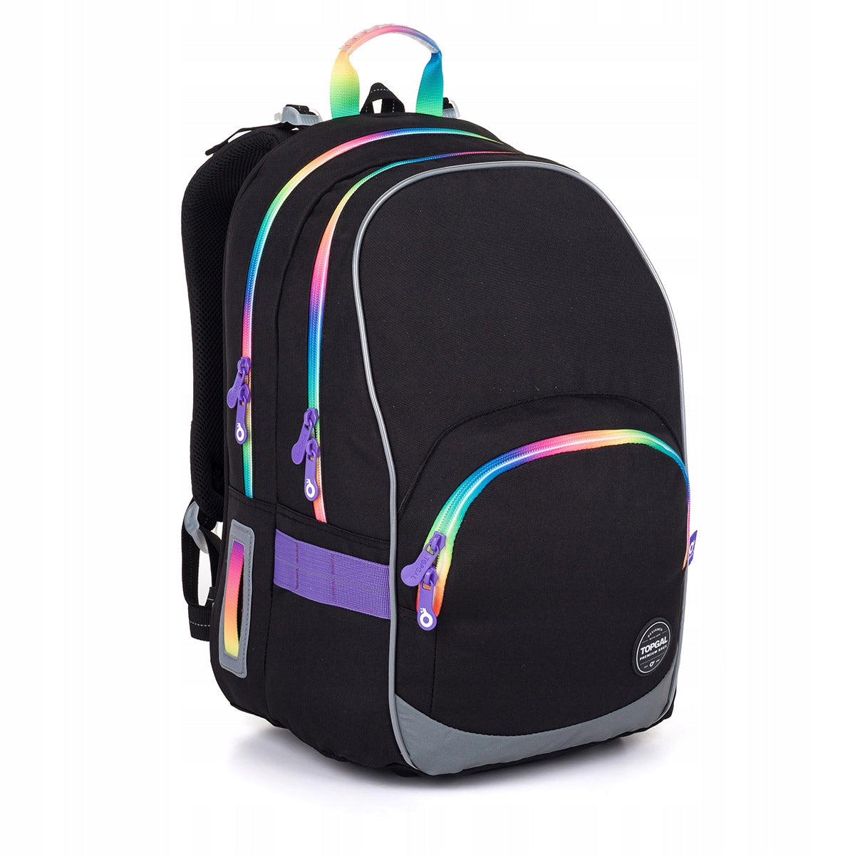 Black school backpack Topgal KIMI 25010