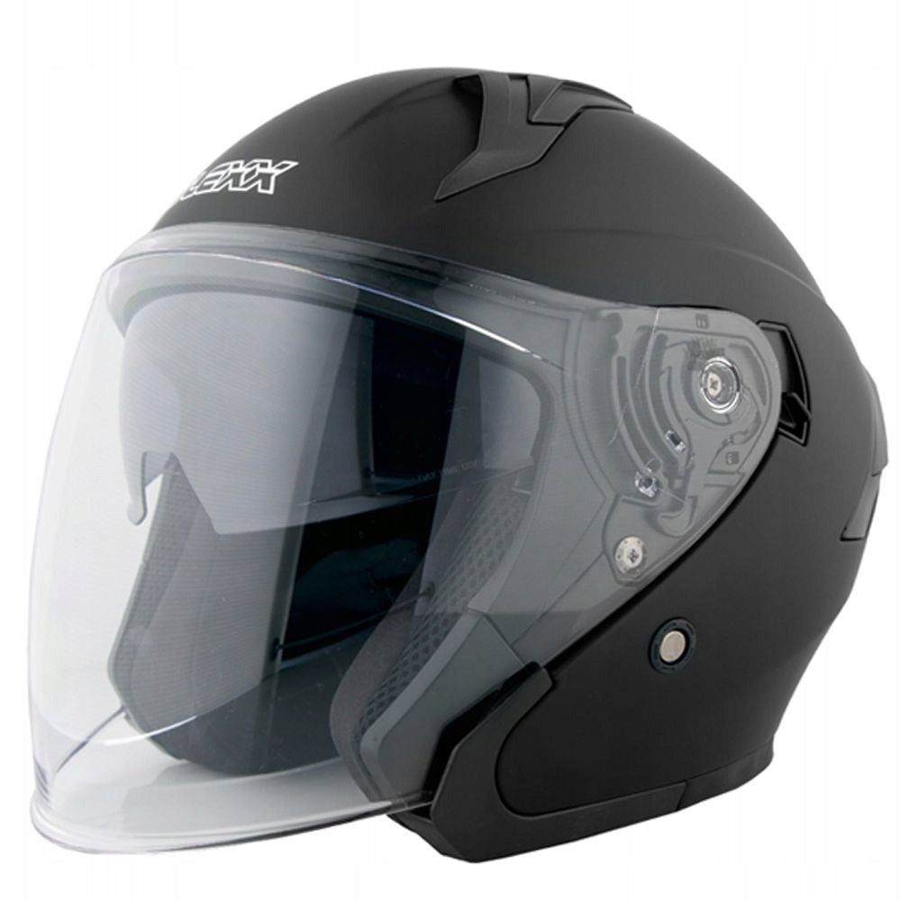Black scooter helmet with tinting glass BLENDA BLEXX XXL Łódź Zgierz
