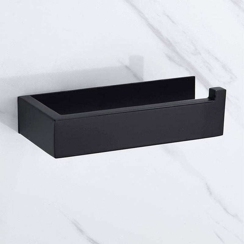 Black self-adhesive toilet paper holder Manufacturer code AS8619200
