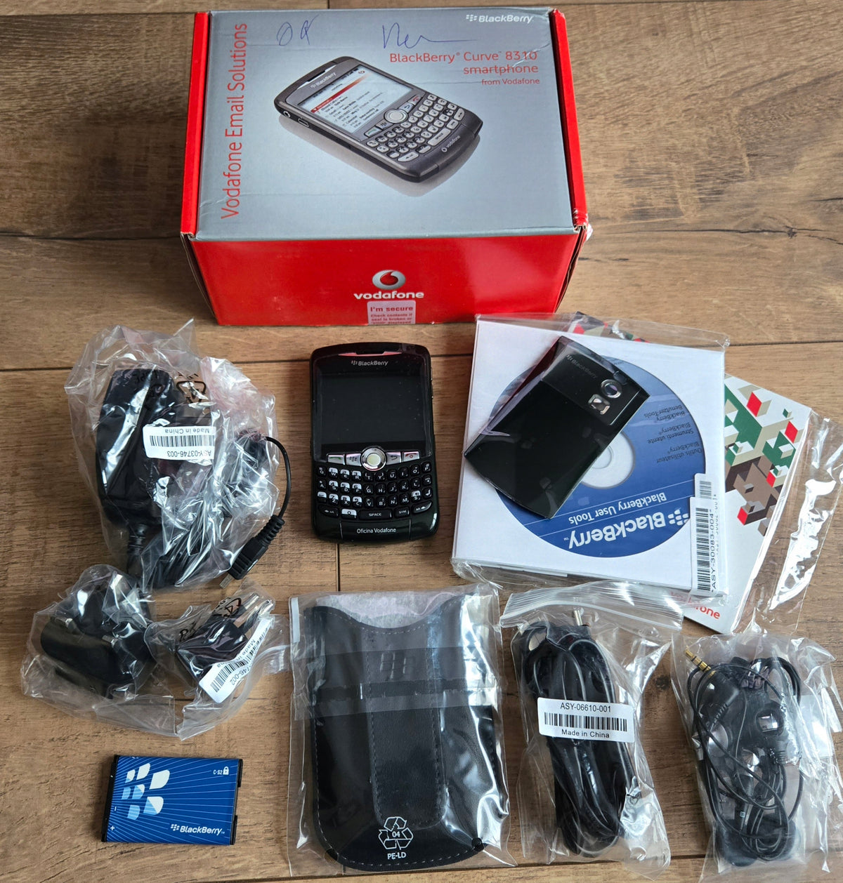 BlackBerry Curve 8310 Black Set ! UNIQUE ! NEW ! Without Lock ! PL Menu !
