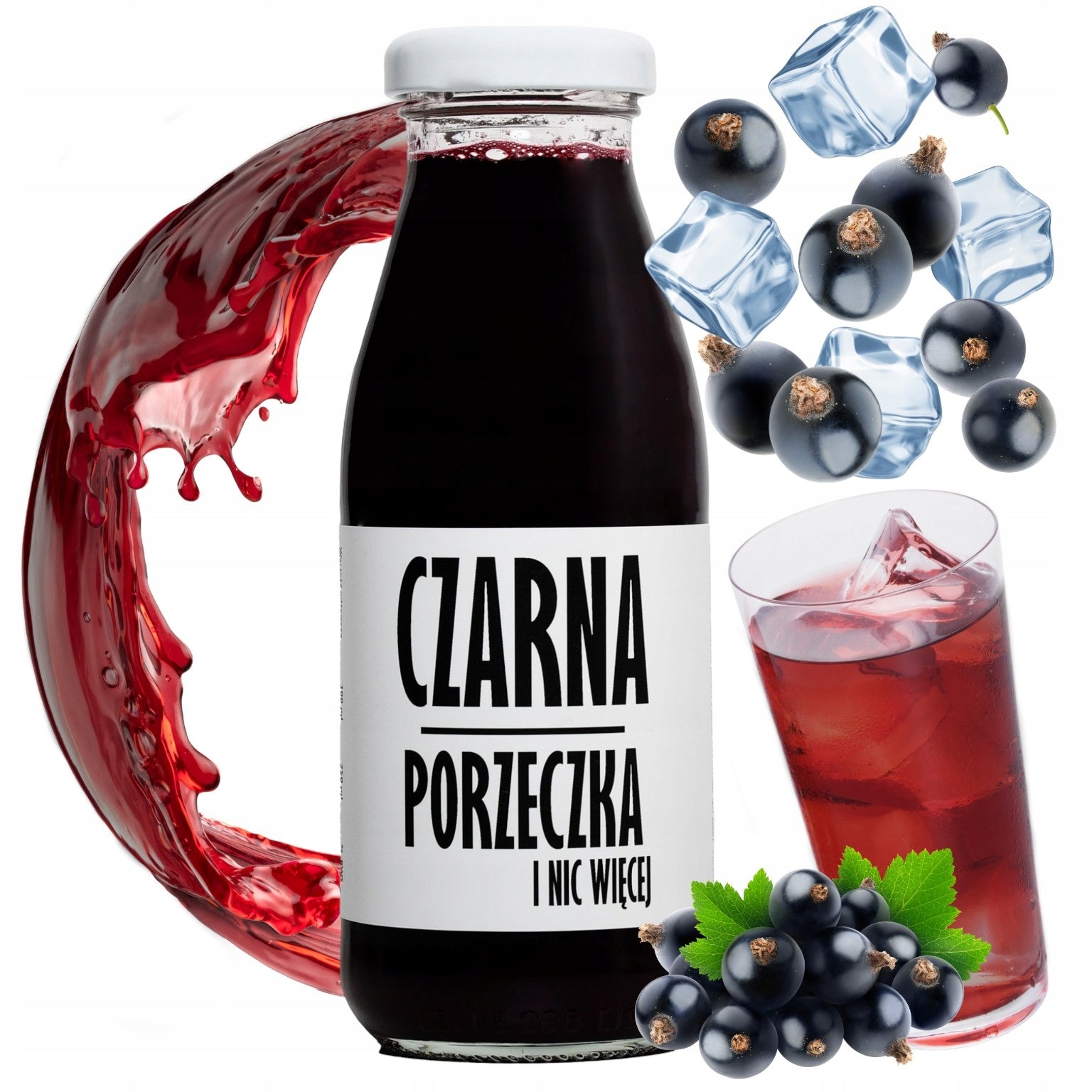 Blackcurrant Currant Juice 100% NFC Blackcurrant 250ml