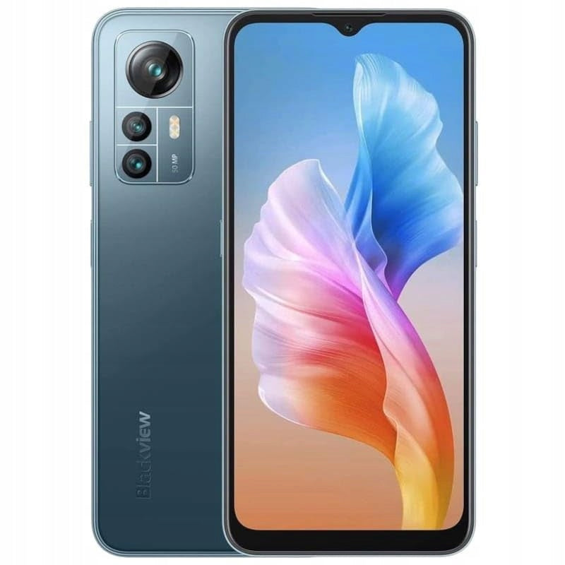Blackview A85 Black Smartphone 128GB 8GB Ram Dual Sim 6,5'' Android