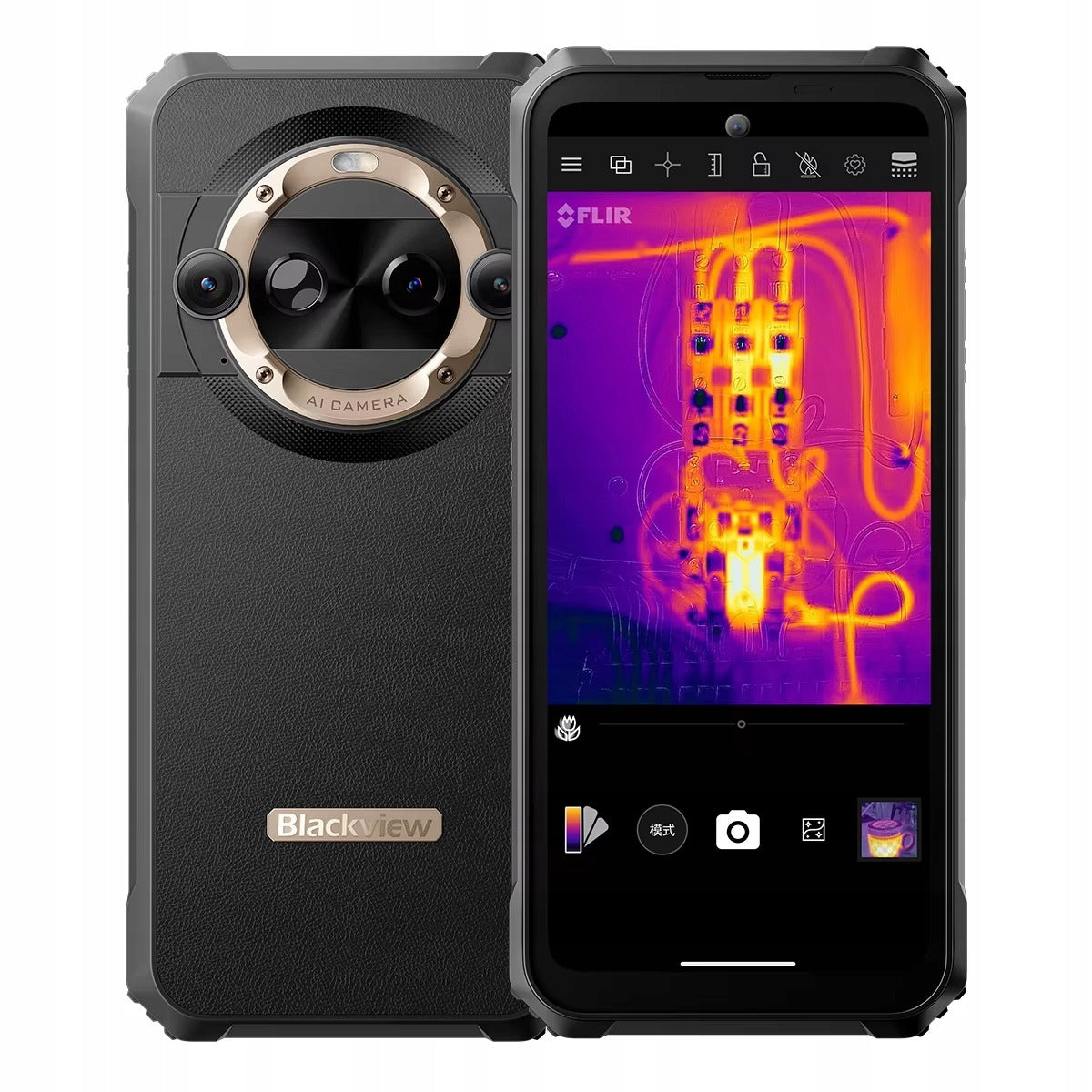 Blackview BL9000 PRO 5G Rugged Phone 12GB RAM 512GB Gold