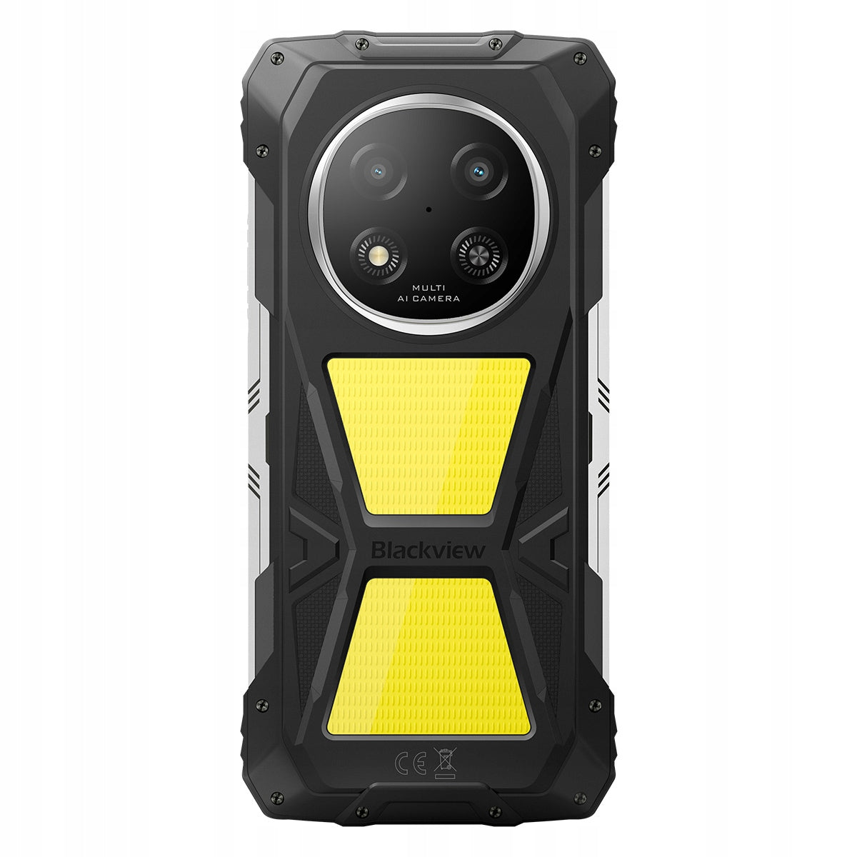 Blackview ROCK 2 Pro 8 GB / 256 GB 5G yellow 15000mAh smartphone Headphones included no