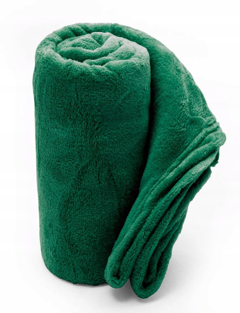 Blanket Cotton world microfiber 200 cm x 220 cm green