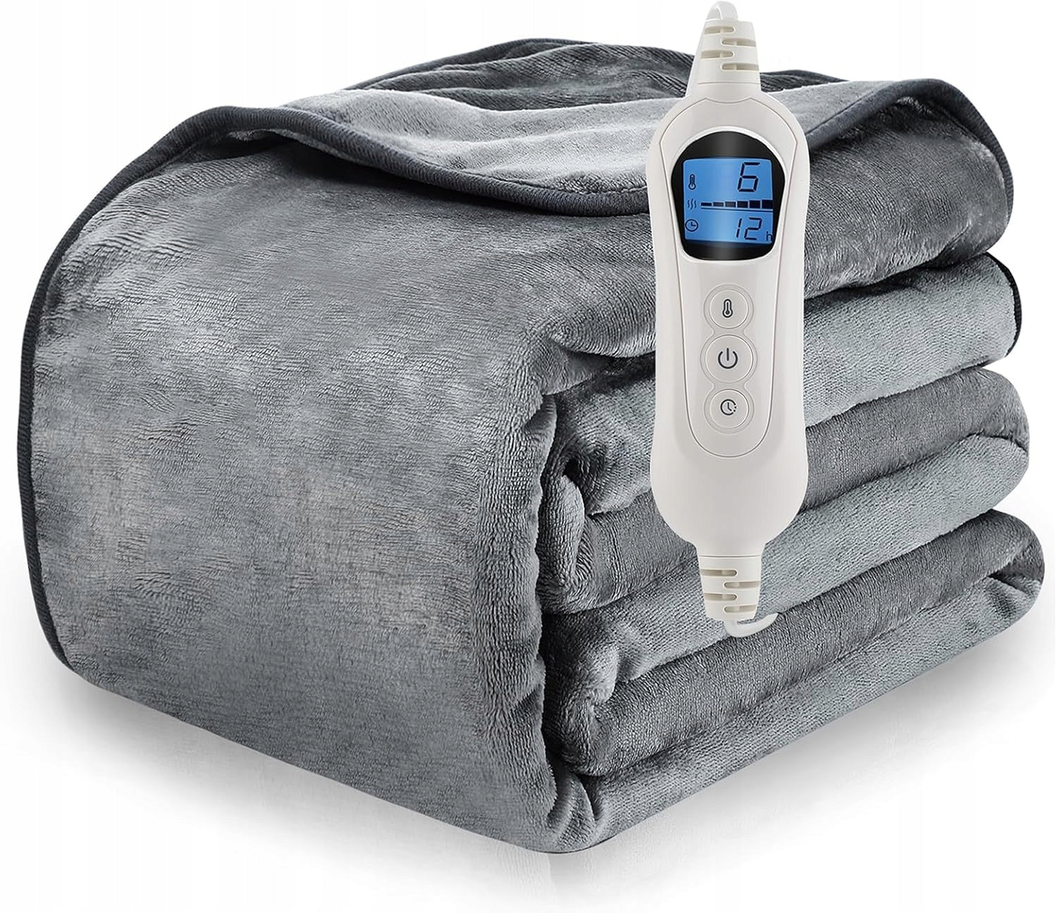 Blanket Electric Heating Mat Soft 135 x 185 cm Large Double