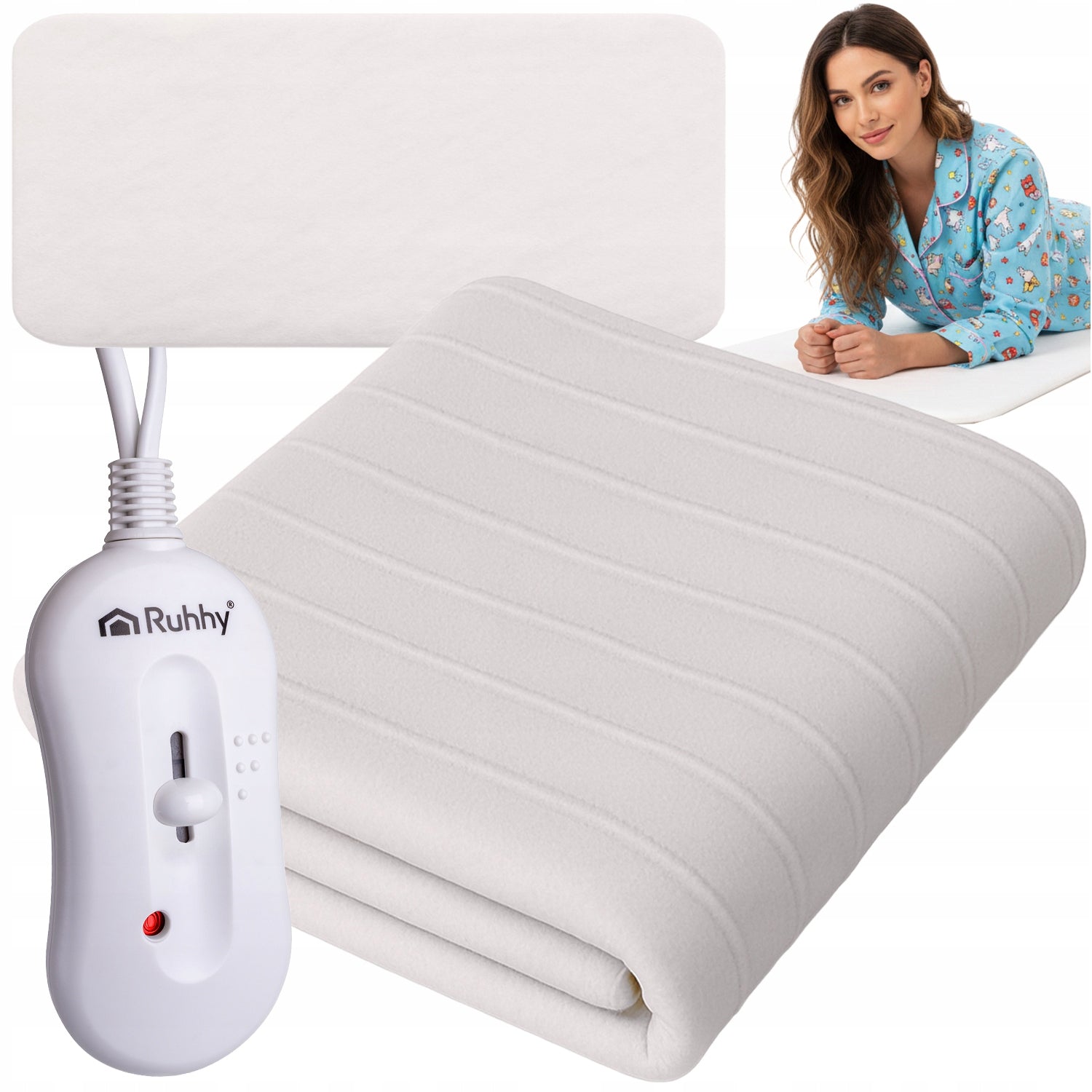 Blanket Electric Heating Mat Soft 190x80 Heating 3 Modes