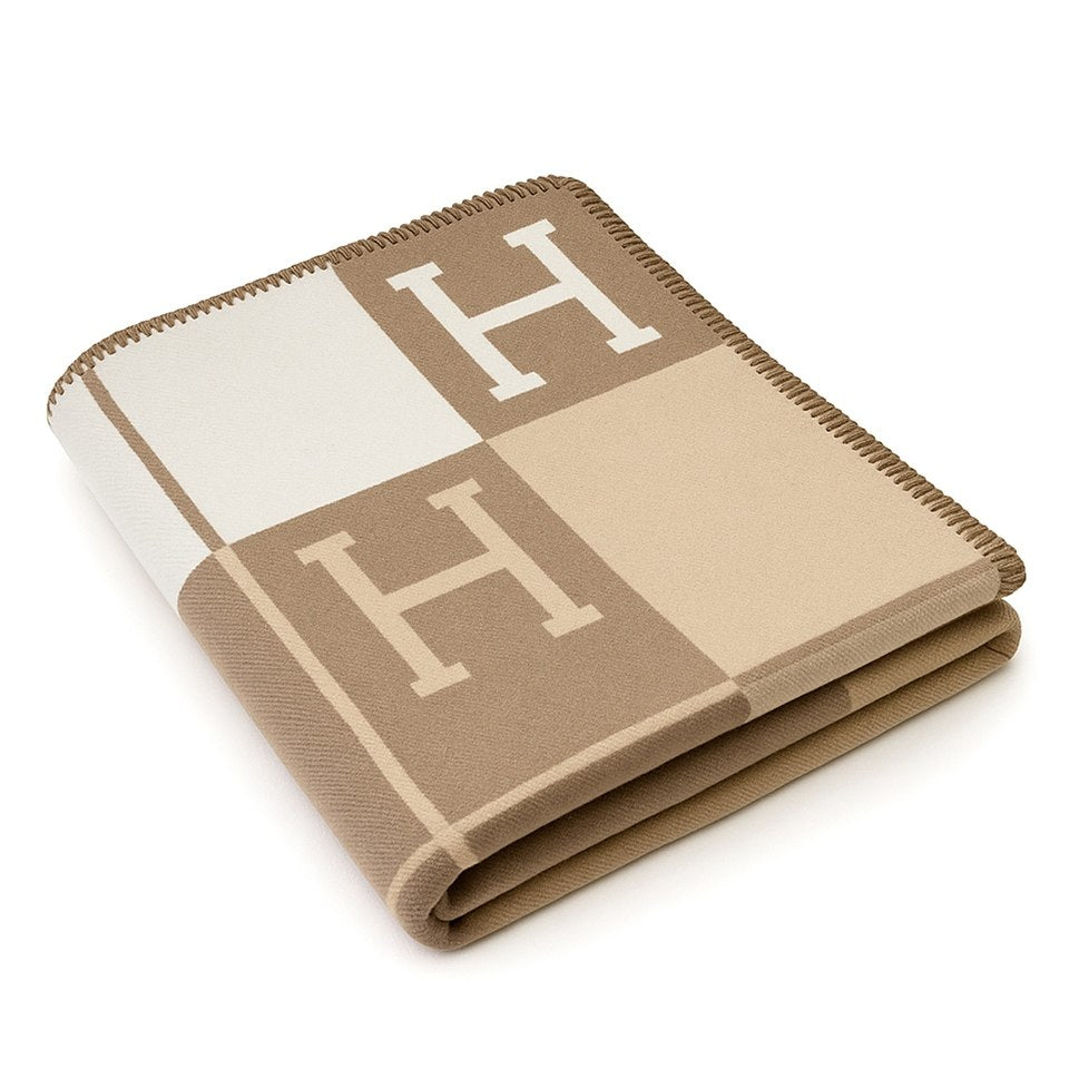 Blanket SHP PARIS HOME dark beige