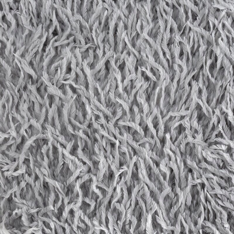 Blanket bedspread 130x170 Adore hairy silver fur Brand Eurofirany