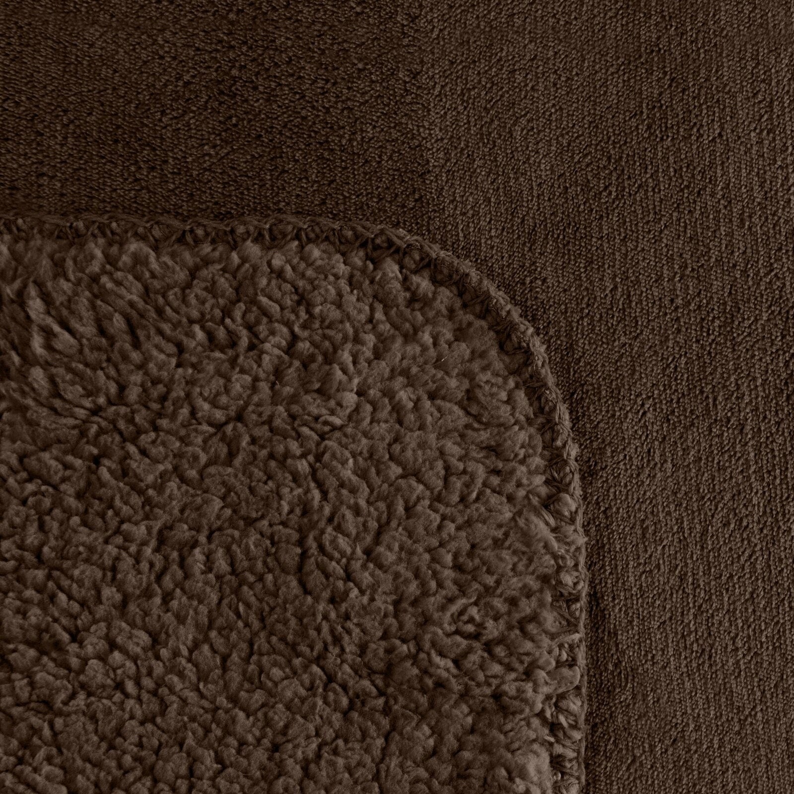 Blanket bedspread PREMIUM 150 x 200 cm dark brown Brand Eurofirany