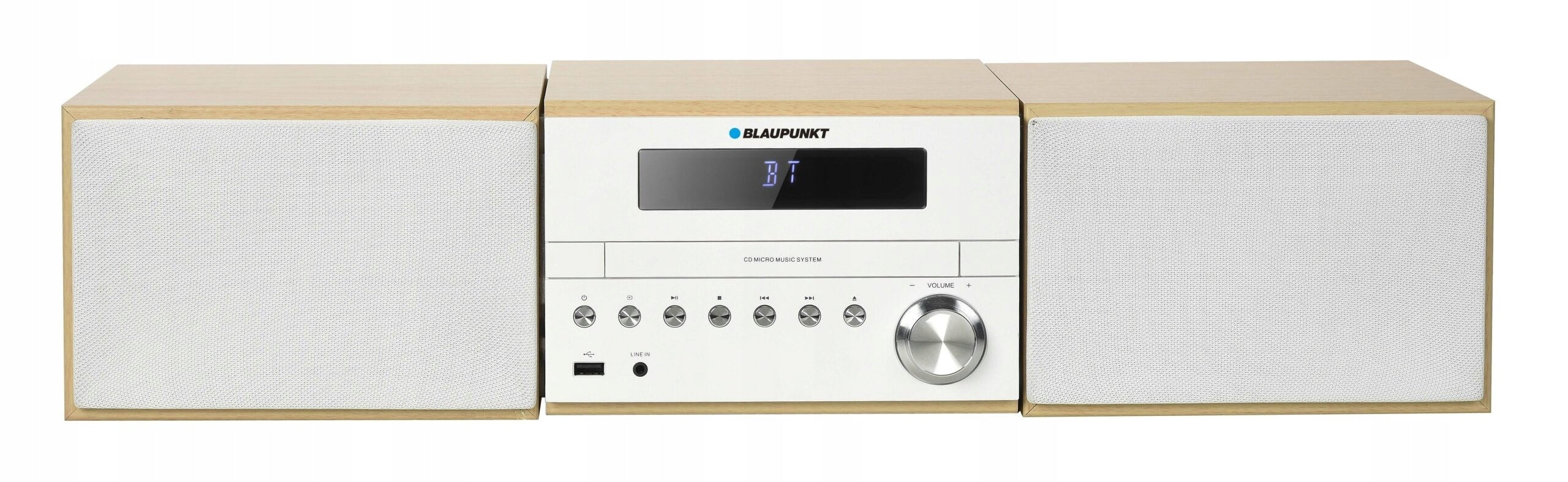 Blaupunkt MS45BT Micro Tower with Bluetooth CD USB FM Remote Control Tower 2x50W RMS Brand Blaupunkt