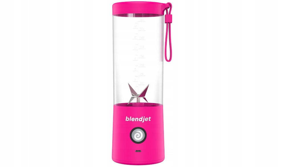 BlendJet 2 Dark Pink USB Cup Blender Strong Crushes Ice