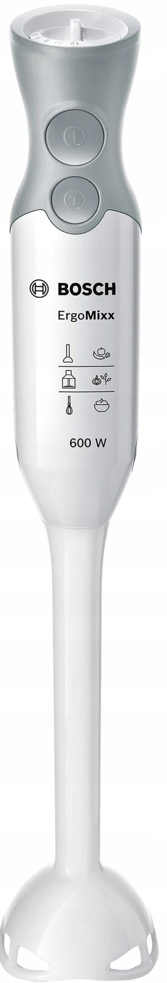Blender Bosch MSM66020, hand blender 600 W, grey, white