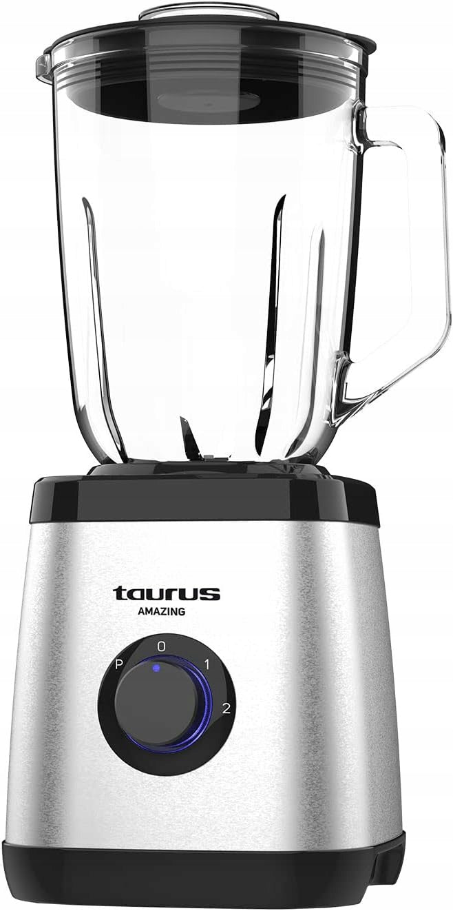 Blender Cup mixer TAURUS |1500W| capacity 1,5l | glass container Dominant color black