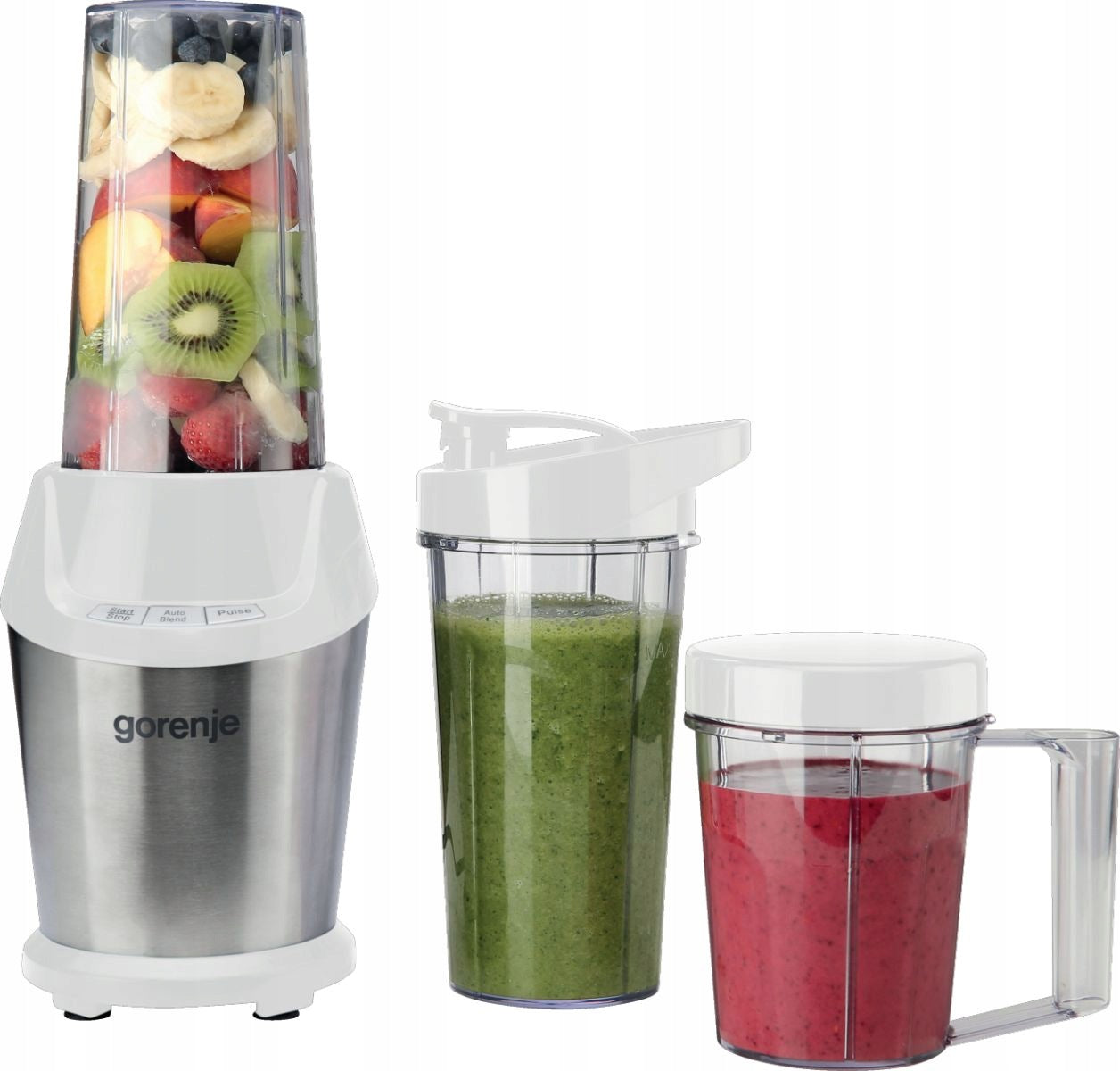 Blender Gorenje BN1000E, 1000 W, Tritan, 0.75 L, Ice Crushing, White Brand Gorenje