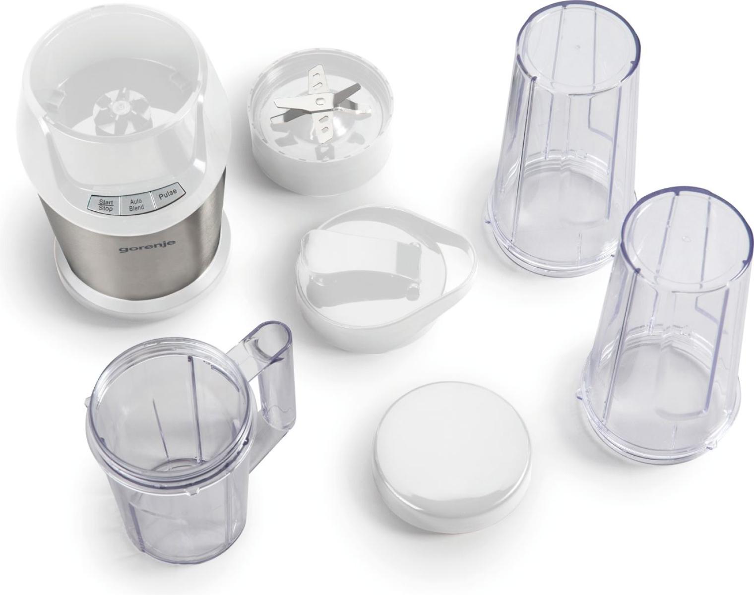 Blender Gorenje BN1000E, 1000 W, Tritan, 0.75 L, Ice Crushing, White Product weight with unit packaging 3.3 kg