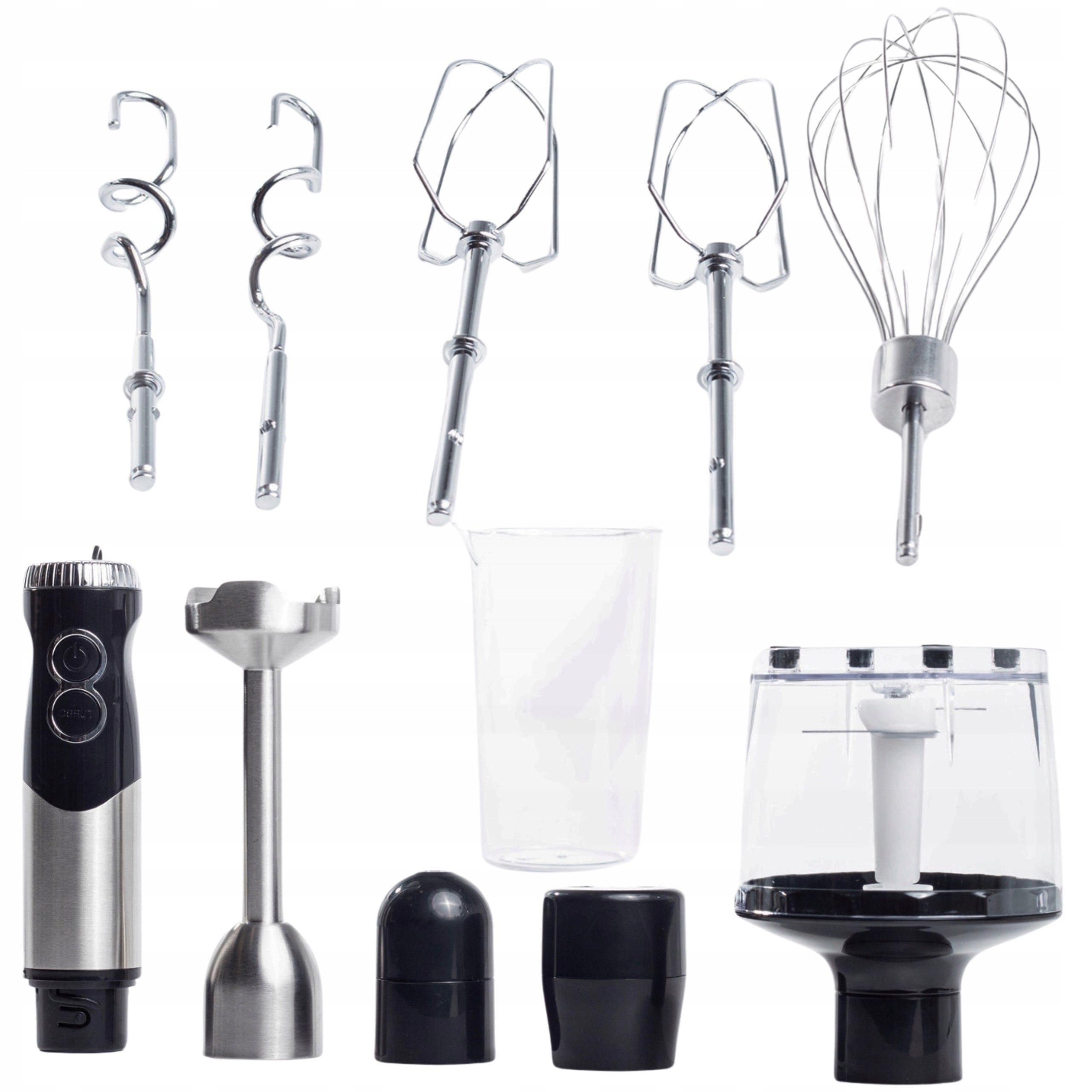 Blender Multifunctional Handheld Professional Powerful 1500W 6in1 Titanium Blades