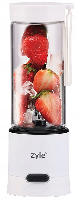 Blender Portable Wireless USB ZYLE Glass Titanium Blades 450ml