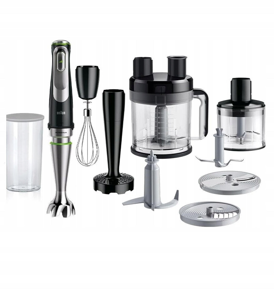Blender Shredder Malakser dp Puree 1200W Braun MQ 9187XLI Multi Quick 9