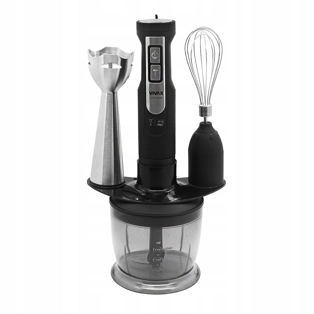 Blender Vivax HBS-500X 500W 2 speed TURBO shredder black