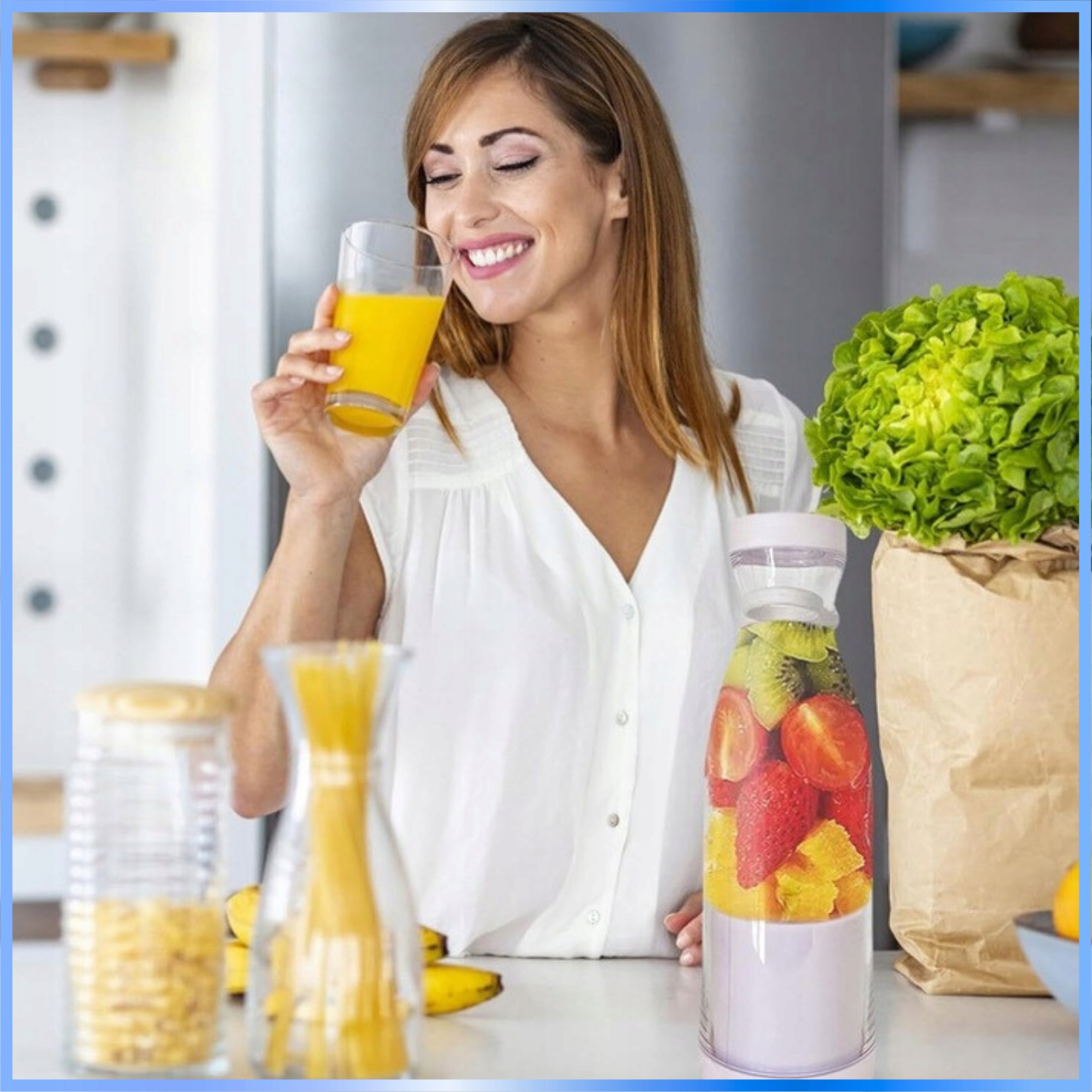 Blender Wireless Portable Chalice 420ml for Smoothie Cocktails EAN (GTIN) 5906090303517