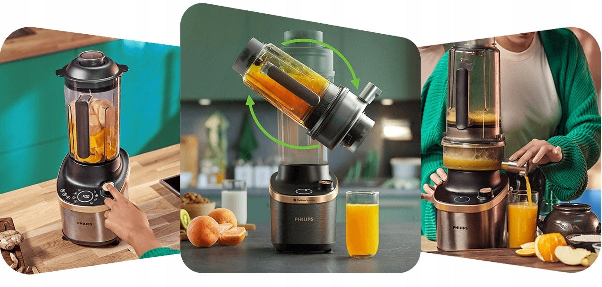 Blender with juicer module Philips HR3770/00 Flip&Juice 1500W Packaging status original