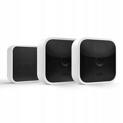 Blink Indoor Wireless HD Camera Battery 2 Years System 2 Cameras Manufacturer code 53-023387