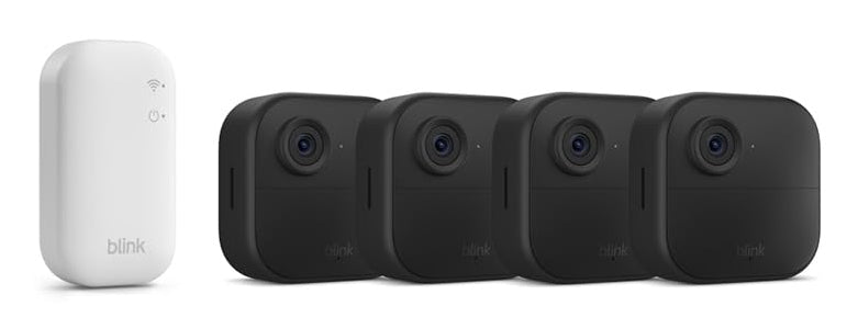 Blink Outdoor 4 HD Wireless Camera System 4 Alexa IP65 Cameras