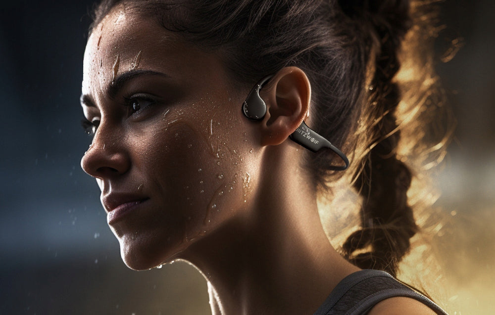 Blitzwolf Wireless BT Sports Headphones with IPX8 Bone Conduction Manufacturer code BW-BTS8
