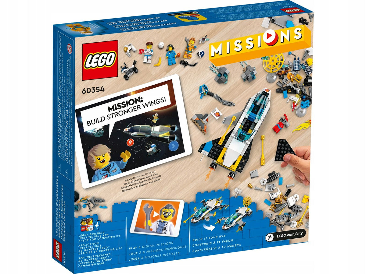 Blocks LEGO 60354 Spaceship Expeditions Mars Packaging status original